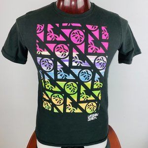 Urban Beach Abstract Tropical Print T Shirt M